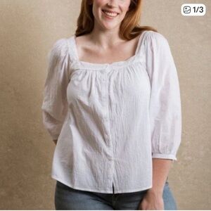 Neuflora Byron White Blouse